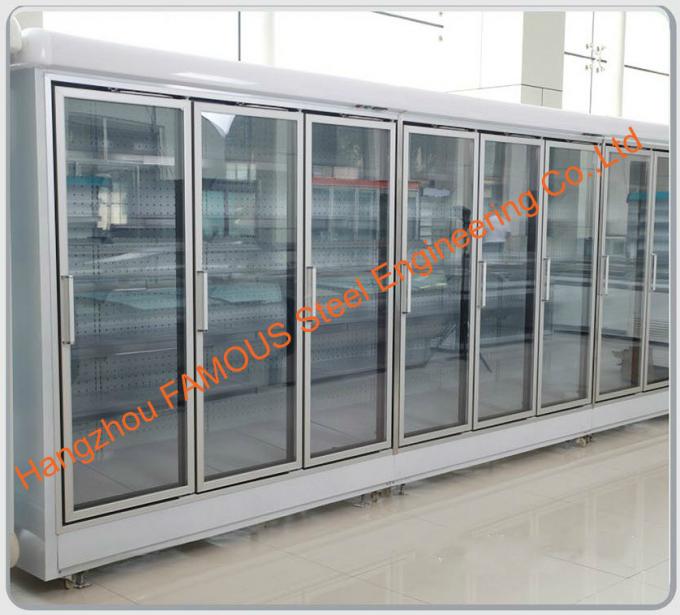 Porta di vetro di vetro del congelatore dell'esposizione della porta di refrigerazione del refrigeratore commerciale dell'esposizione 0