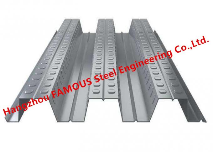 Decking composito del pavimento del metallo e strato galvanizzato di Decking del pavimento d'acciaio ondulati 0