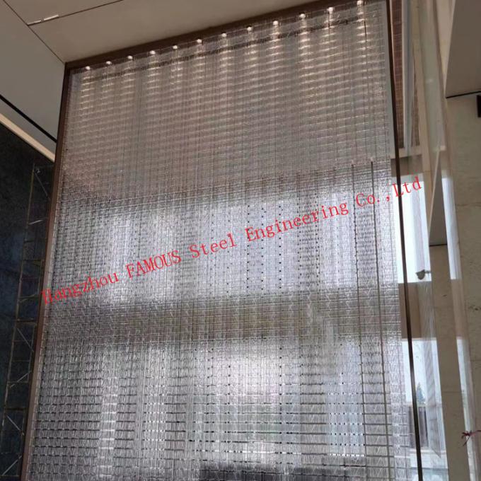 mattone di cristallo decorativo costruzione solida del blocchetto di vetro di 200x100x50mm della chiara 2