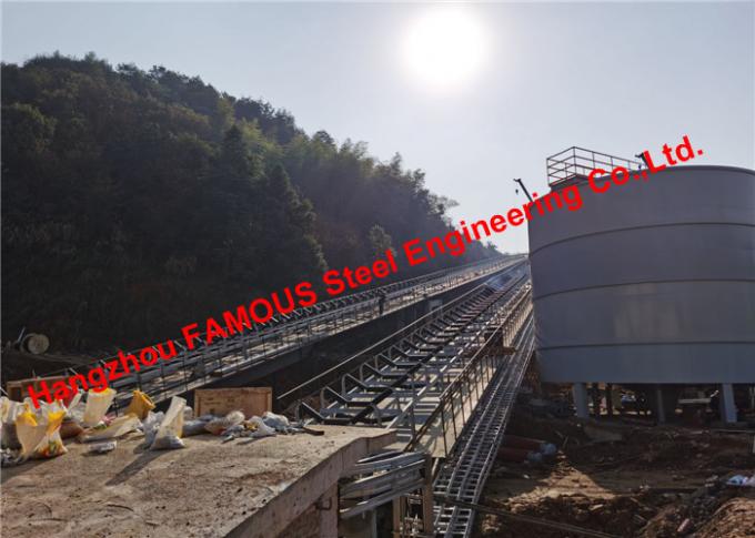 Linea di produzione del mulino di estrazione mineraria della pietra costruzione industriale della struttura d'acciaio dell'officina d'acciaio pesante 0