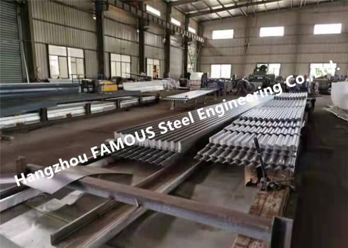 180 tonnellate hanno galvanizzato i membri di struttura della lamiera di acciaio di colore e dell'acciaio di Q345b 0