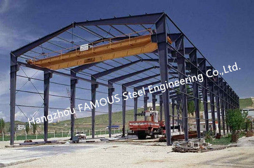 Framelight d'acciaio Pre-ha costruito la dimensione della costruzione su misura per l'officina 1