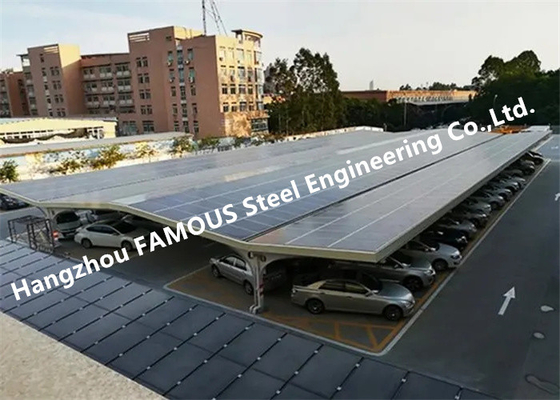 Cina Pannello fotovoltaico impermeabile personalizzato Sistema di montaggio per posti auto coperti in alluminio solare fotovoltaico fornitore