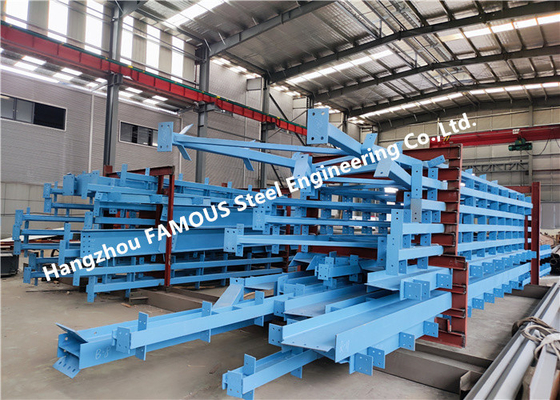 Cina Struttura d'acciaio fabbricata su misura Q235B Q345B della capriata fornitore