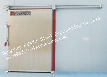 Cina Portello scorrevole di metalli pesanti industriale isolato automatico per stoccaggio della cella frigorifera fornitore