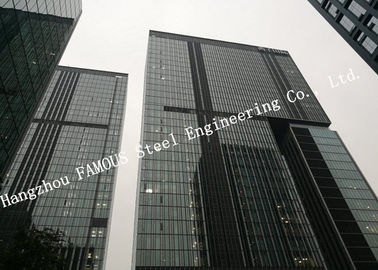 Cina Isolamento termico di vetro di alluminio incorniciato nascosto della parete divisoria per il centro commerciale commerciale dell'ufficio fornitore
