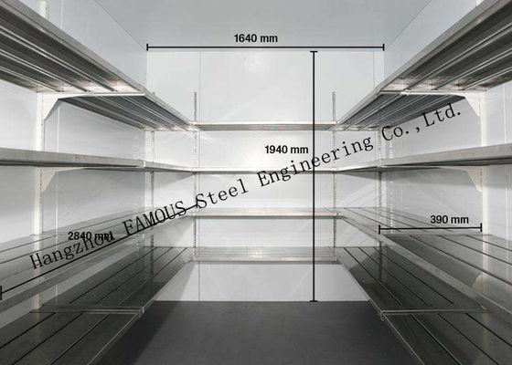 Cina Pannelli della cella frigorifera del poliuretano di stoccaggio della frutta con l'unità di refrigerazione fornitore