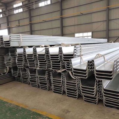 Cina Tipo d'acciaio palancola 6m della palancola U di SY295/SY390 9m 12m su misura lunghezza fornitore