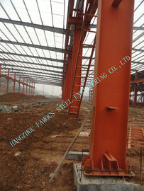 Cina Luce d'acciaio industriale prefabbricata delle costruzioni di ASTM 80 x 96 ricoperta di pittura ignifuga fornitore