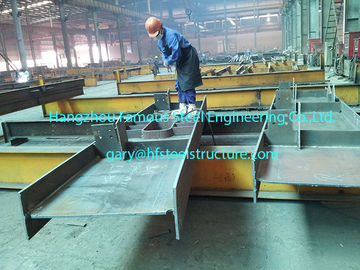 Cina Pre costruire la pittura grigia rivestita d'acciaio commerciale del fascio di sezione delle costruzioni H fornitore