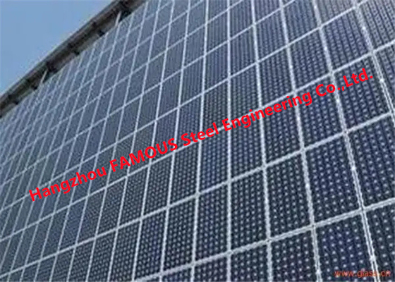 Cina Sistema di vetro alimentato solare fotovoltaico dei moduli della costruzione della parete divisoria fornitore