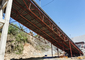 Il ponte pedonale d'acciaio di costruzione del metallo ha dipinto Bailey Panel Prefabricated fornitore