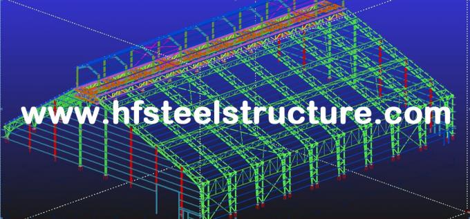 Costruzioni d'acciaio industriali di montaggio dell'acciaio per costruzioni edili per la struttura del magazzino 3