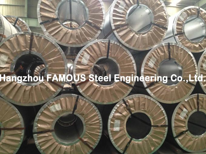 Cromato immerso caldo/lubrificato/ha galvanizzato lo zinco d'acciaio della bobina, lamiera di acciaio di ASTM 4
