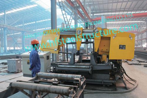 Travi d'acciaio prefabbricate industriali su misura dell'acciaio di forma delle costruzioni W 3