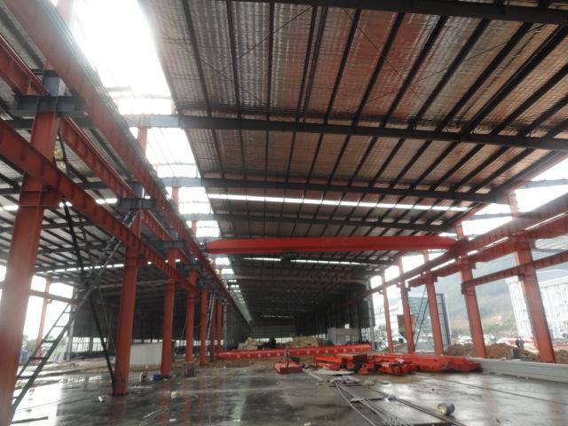 Costruzione industriale d'acciaio di costruzione prefabbricata e Pre-costruita del magazzino 1