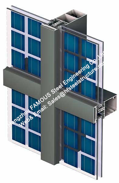 Le celle fotovoltaiche hanno arieggiato del monocristallo policristallino della parete divisoria di facciata la singola componente di vetro o 0