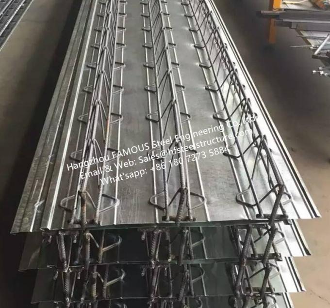 Strato composito della piattaforma della trave della capriata di Kingspan Antivari d'acciaio per la costruzione del mezzanino della lastra di cemento armato 3