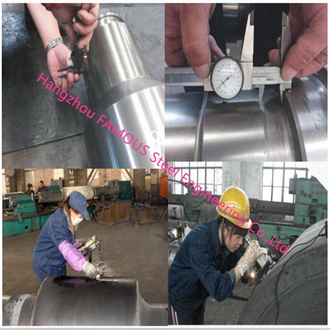 Rulli forgiati caldi del lavoro di 20CrNiMo 40cr per uso industriale del rullo d'acciaio del trasportatore del laminatoio 1