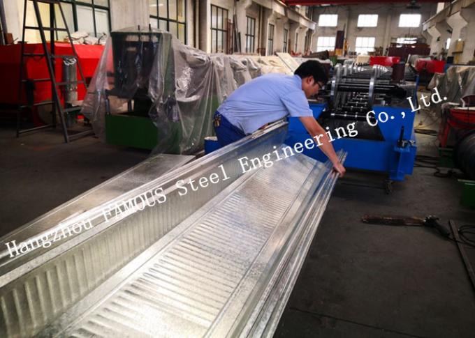 Strato d'acciaio galvanizzato su misura Comflor 80 di Decking piattaforma composita equivalente del metallo 60 210 0