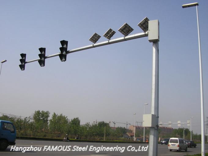 Struttura del segnale stradale Q345 per i sistemi di controllo e le macchine fotografiche di traffico 3