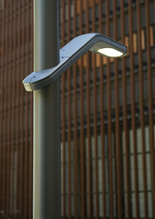 Posta integrata della luce della facciata di Palo di illuminazione esterna del LED palo leggero 1