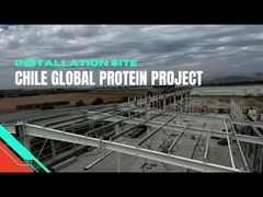 Q355b Acciaio galvanizzato Strutture di fabbricazione