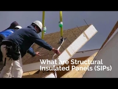 Panelli SIP a parete sandwich di struttura isolata OSB EPS PU XPS PIR