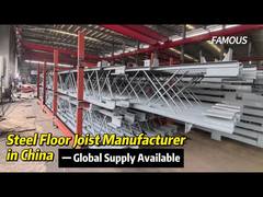 Travi e capriate in acciaio personalizzate per tetti e travi per gru